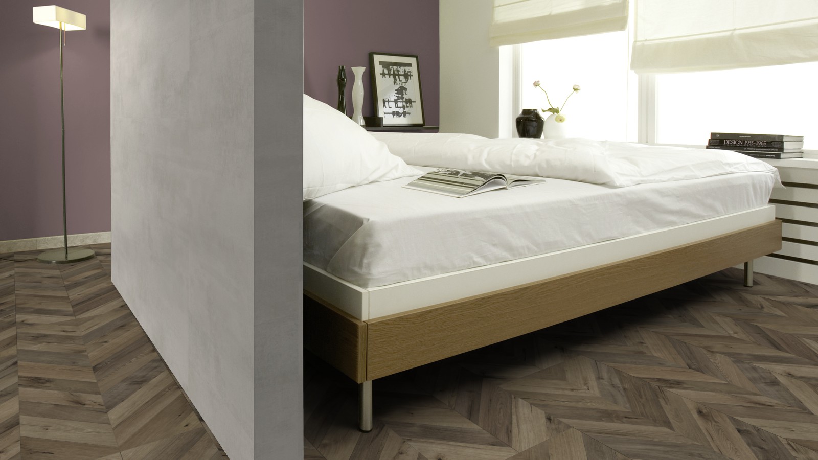 Ламинат Kaindl Natural Touch Широкая доска елочка Дуб Ашфорд К4379 RH 1383×244×8 фото в интерьере Ламинат Kaindl Natural Touch Широкая доска елочка Дуб Ашфорд К4379 RH 1383×244×8 фото в интерьере